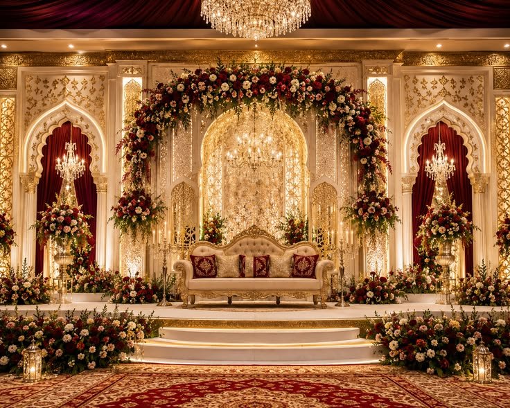 Best Wedding Stage Decorations in UAE for Luxury and Traditional Weddings