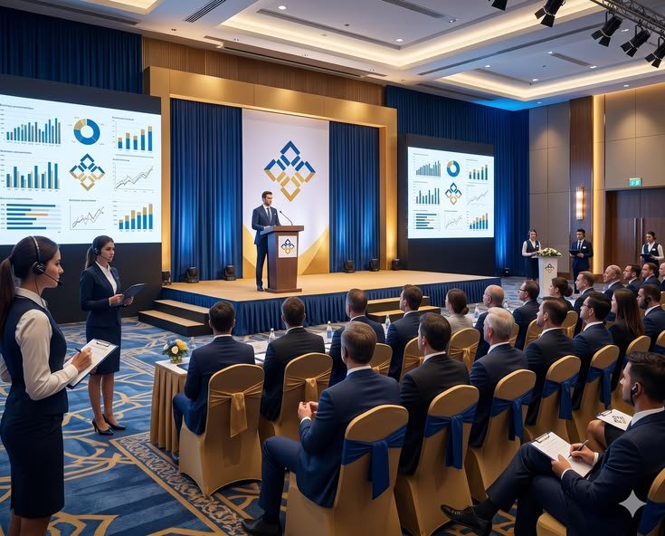 corporate event management in Dubai
